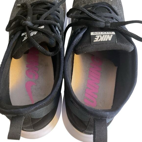 Nike Flex TR 9 Running Training Sneaker Women SZ 12 Black Anthricite AQ7491-002 - Picture 10 of 14